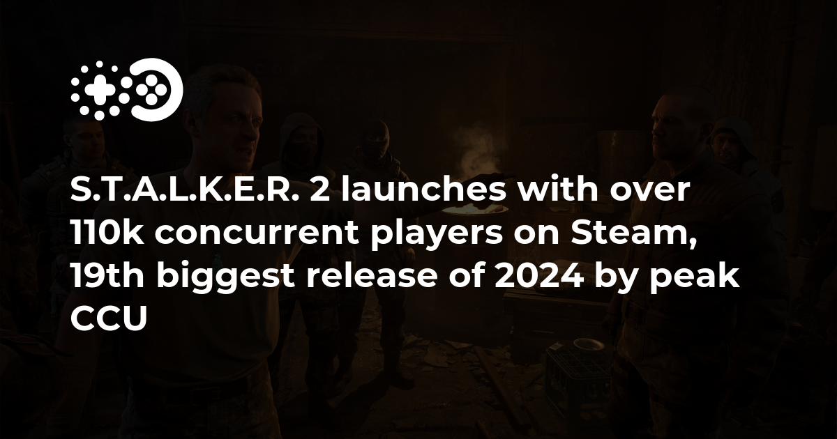 S T A L K E R Launches With Over K Concurrent Players On Steam