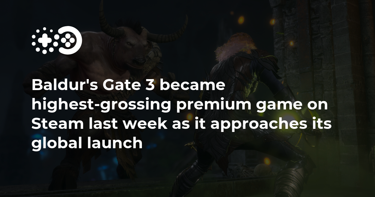 Baldur's Gate 3 Feast Continues, Cracks Steam's Top 10 Most Played Games  List