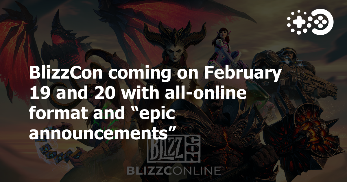 BlizzCon coming on February 19 and 20 with format and “epic