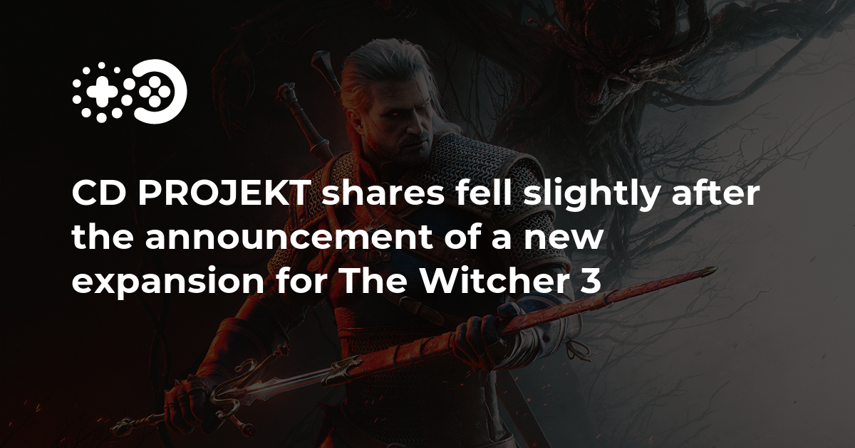 CD Projekt logo and The Witcher 3 imagery