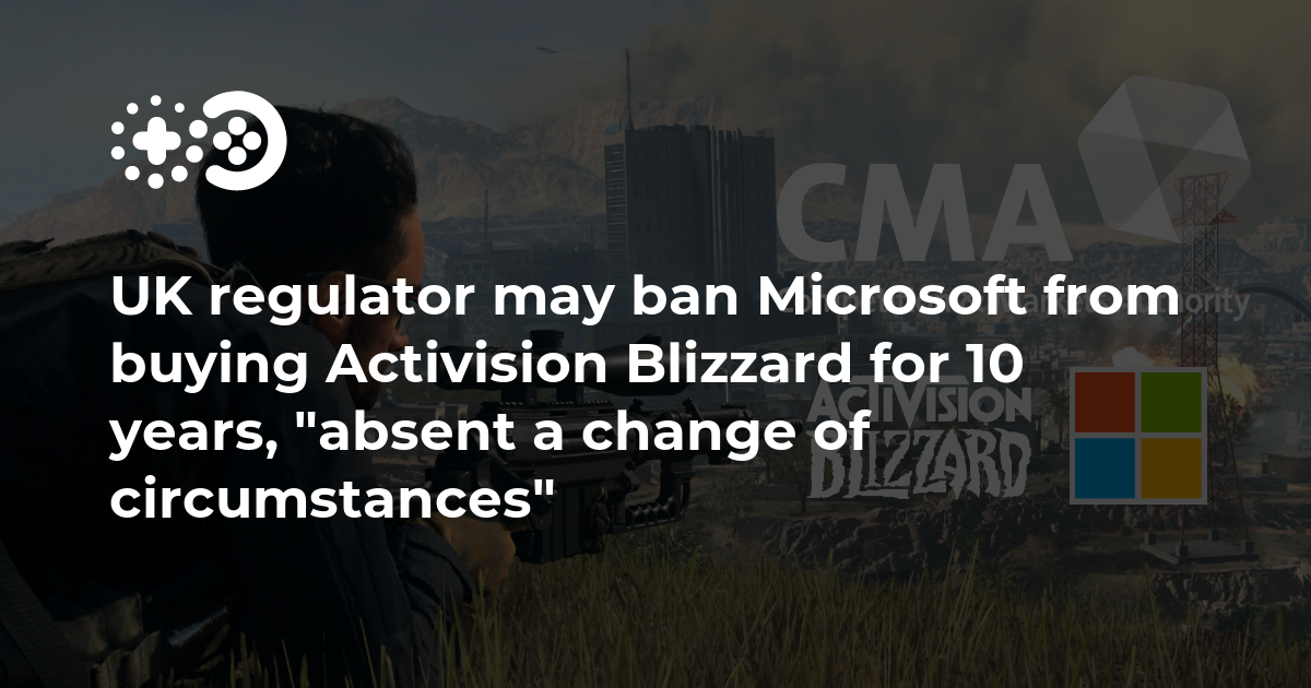 A CMA director, who blocked Microsoft's Xbox-Activision merger