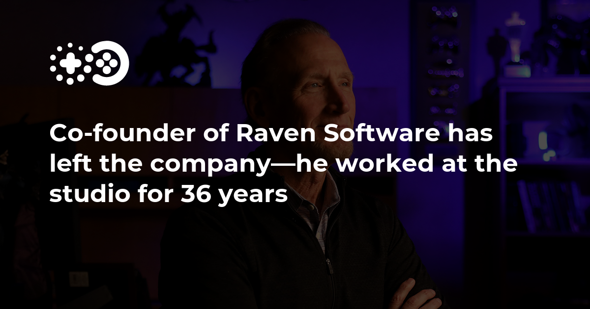 Steven Ranieri Developer Co-founder of Raven Software has left the company—he worked at the ...