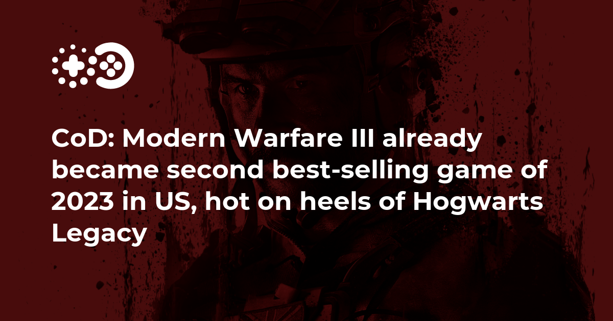 Call Of Duty: Modern Warfare III Was November's Best-Selling Game