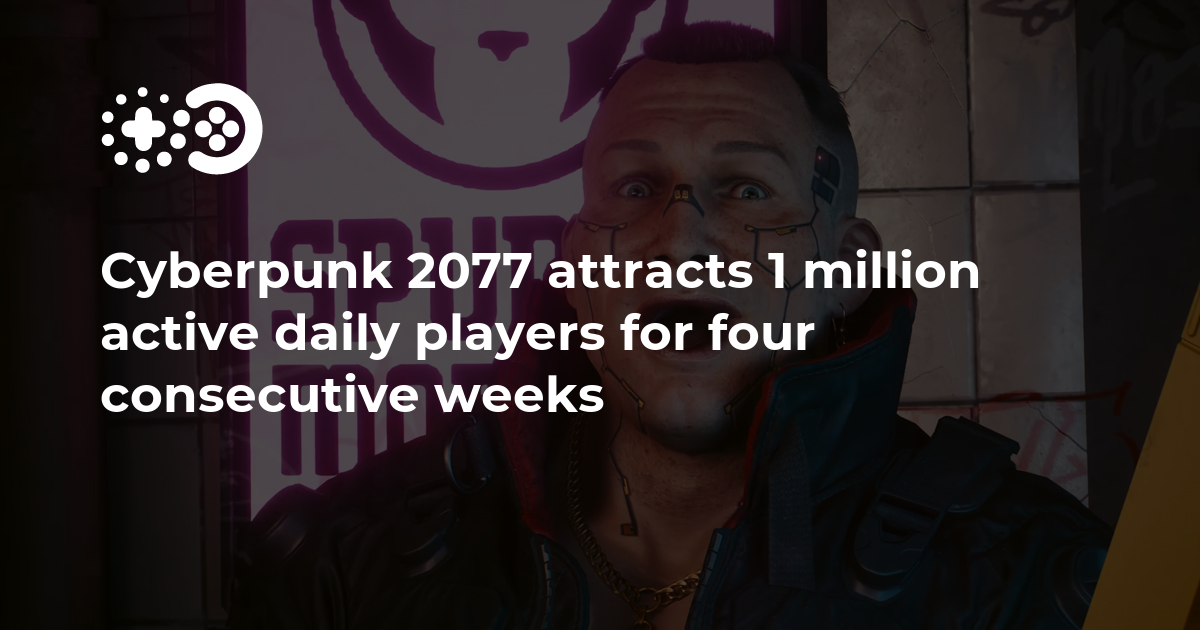 Cyberpunk 2077 Hits 1 Million Daily Players Following Anime Release