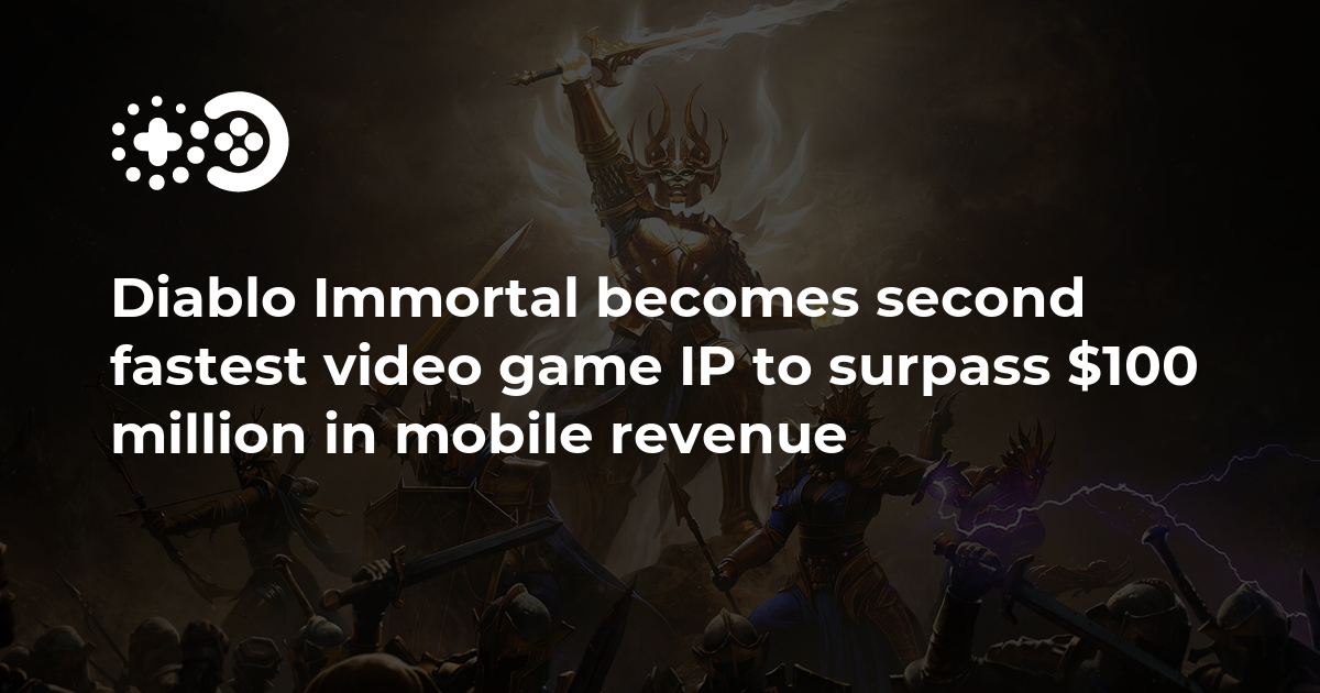 Diablo Immortal second fastest video game IP to surpass 100