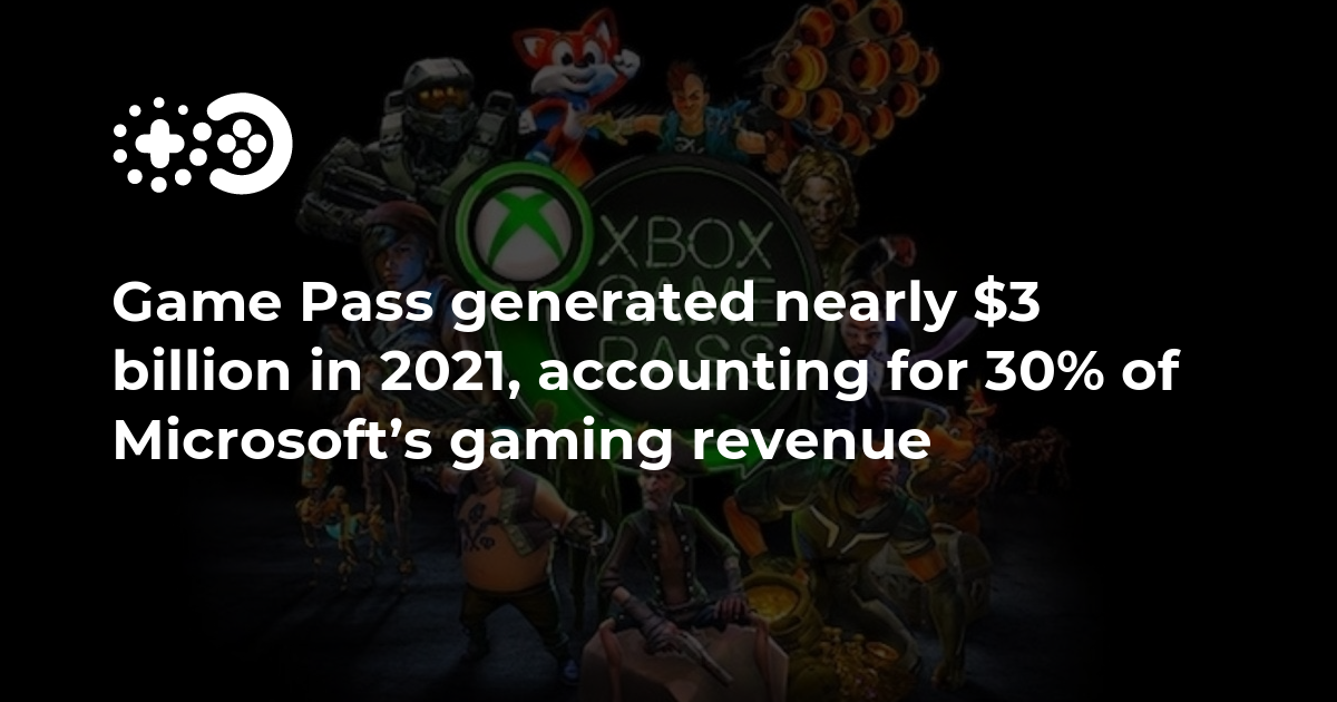 Xbox Game Pass made $2.9 billion last year, according to Brazil Activision  filings 