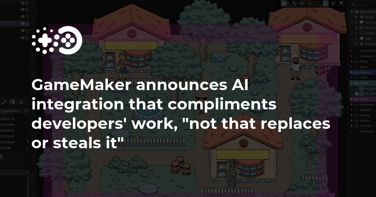 GameMaker anuncia integración de IA que complementa el trabajo de los desarrolladores, «no reemplaza ni roba»