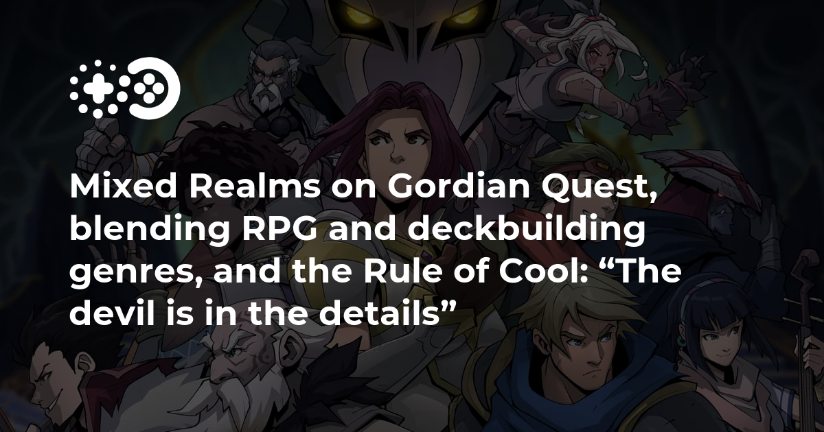 Stylish deckbuilder Gordian Quest coming to PC in Q1 2020