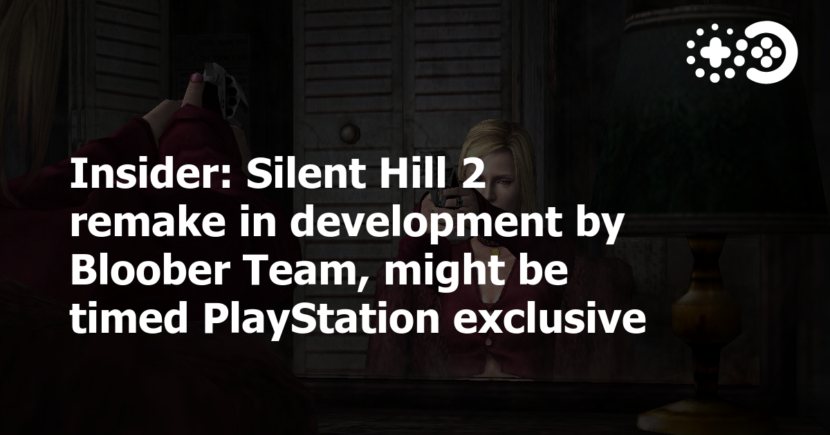 Silent Hill 2 remake timed PlayStation 5 exclusive
