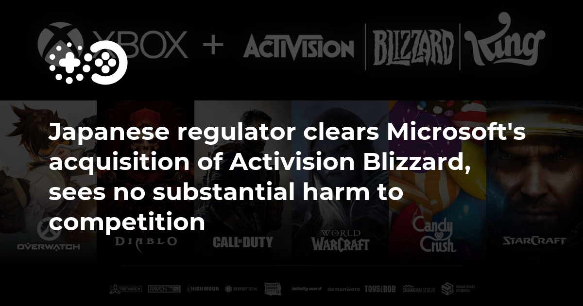 Brazilian regulator approves Microsoft's acquisition of Activision  Blizzard, sees no risk to competition in console market