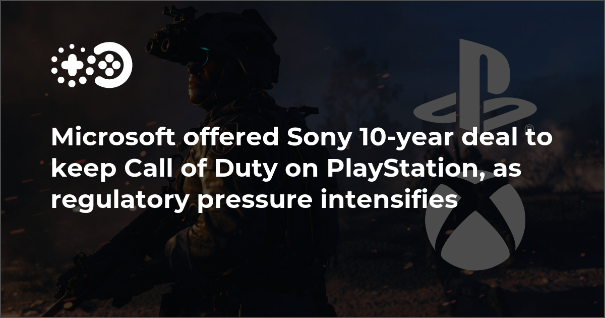 Microsoft's Call of Duty offer to Sony includes subscription service - The  Japan Times
