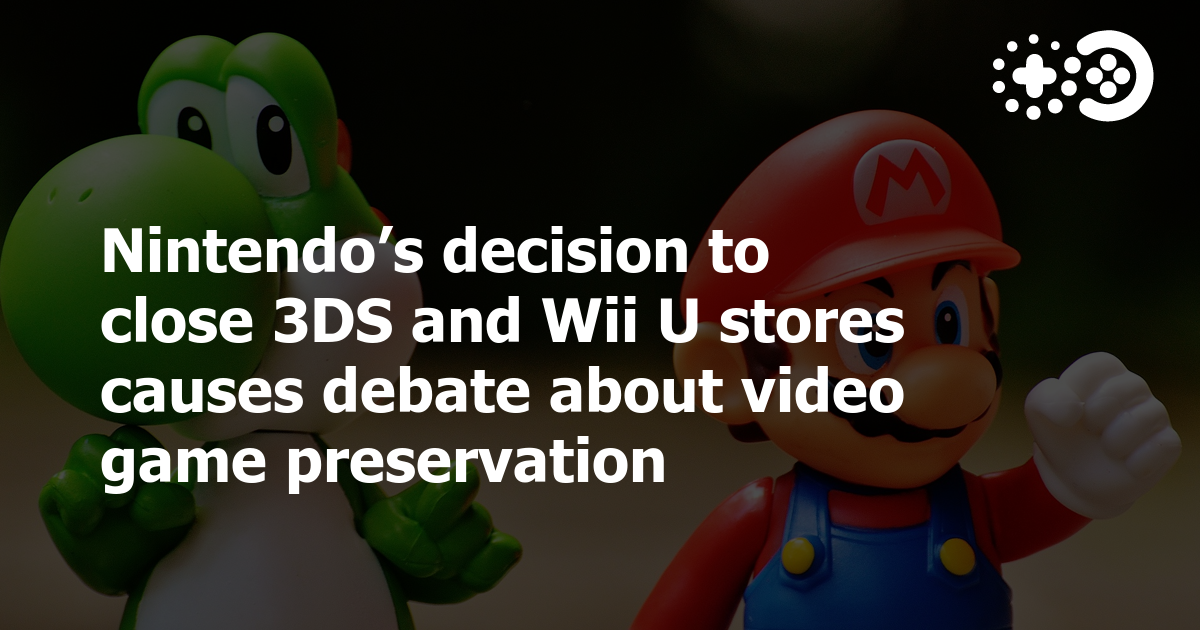 Nintendo's Wii U and 3DS stores closing signal a loss of digital art : NPR