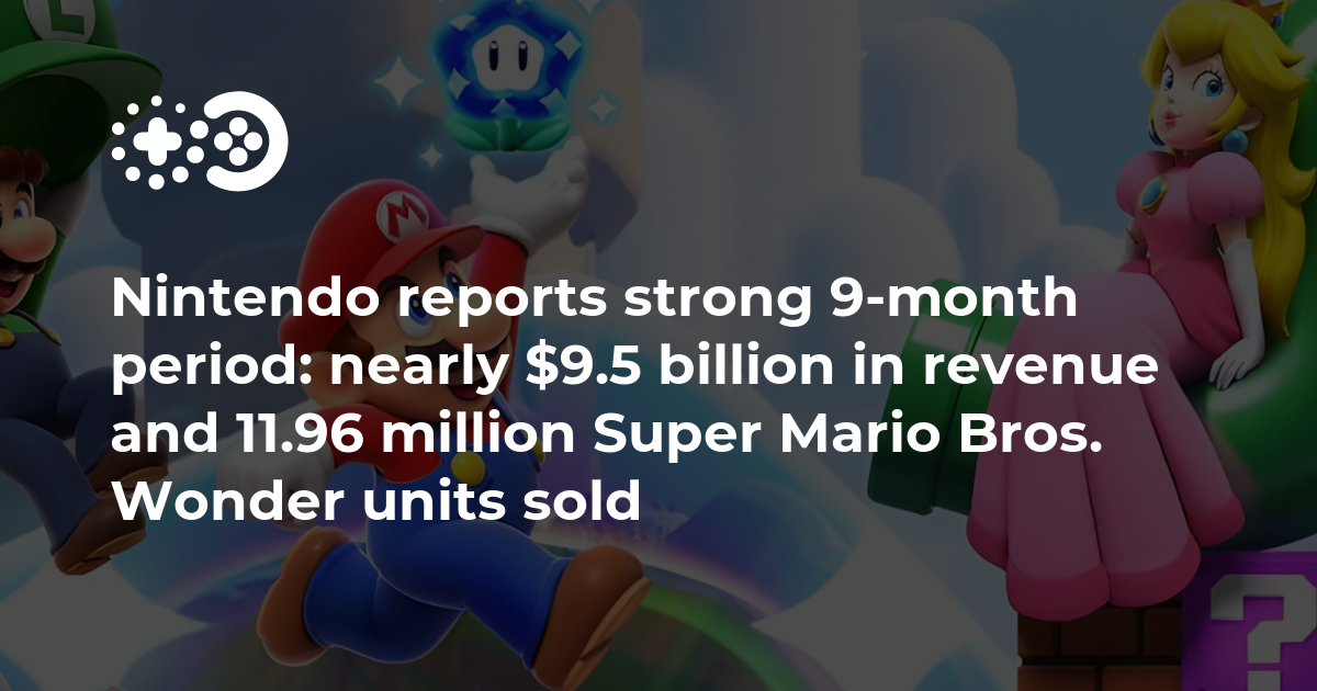 Nintendo Reports Decreased Year-Over-Year Profit In Third Quarter