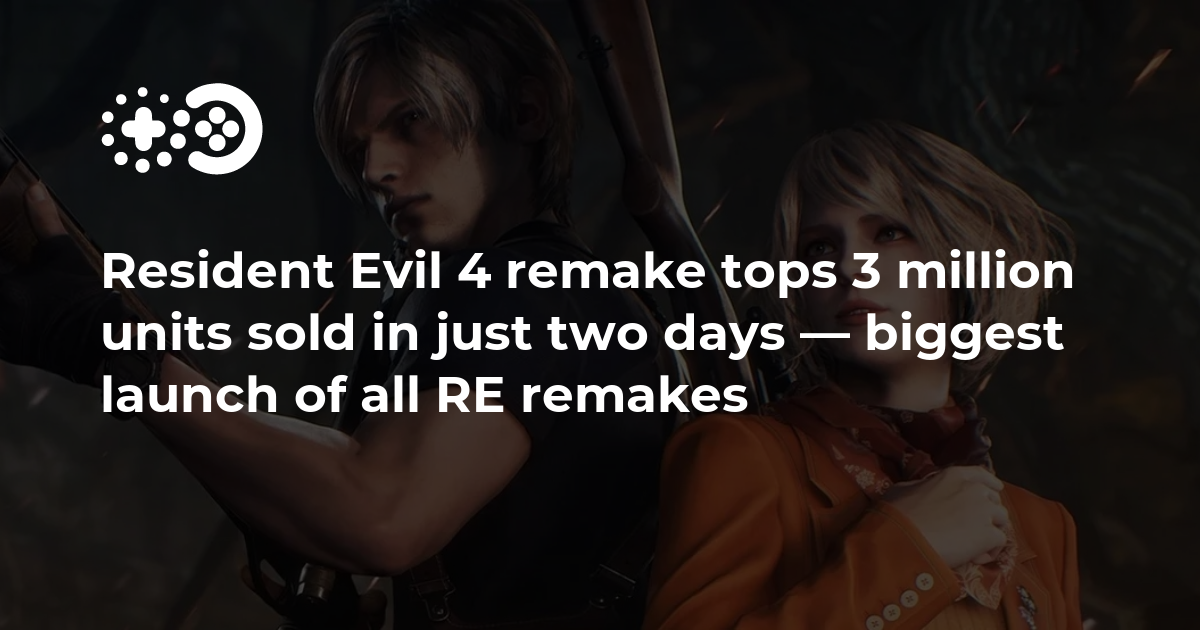 Reinventing the wheel: 'Resident Evil 4 Remake' sells 3 million copies in 2  days