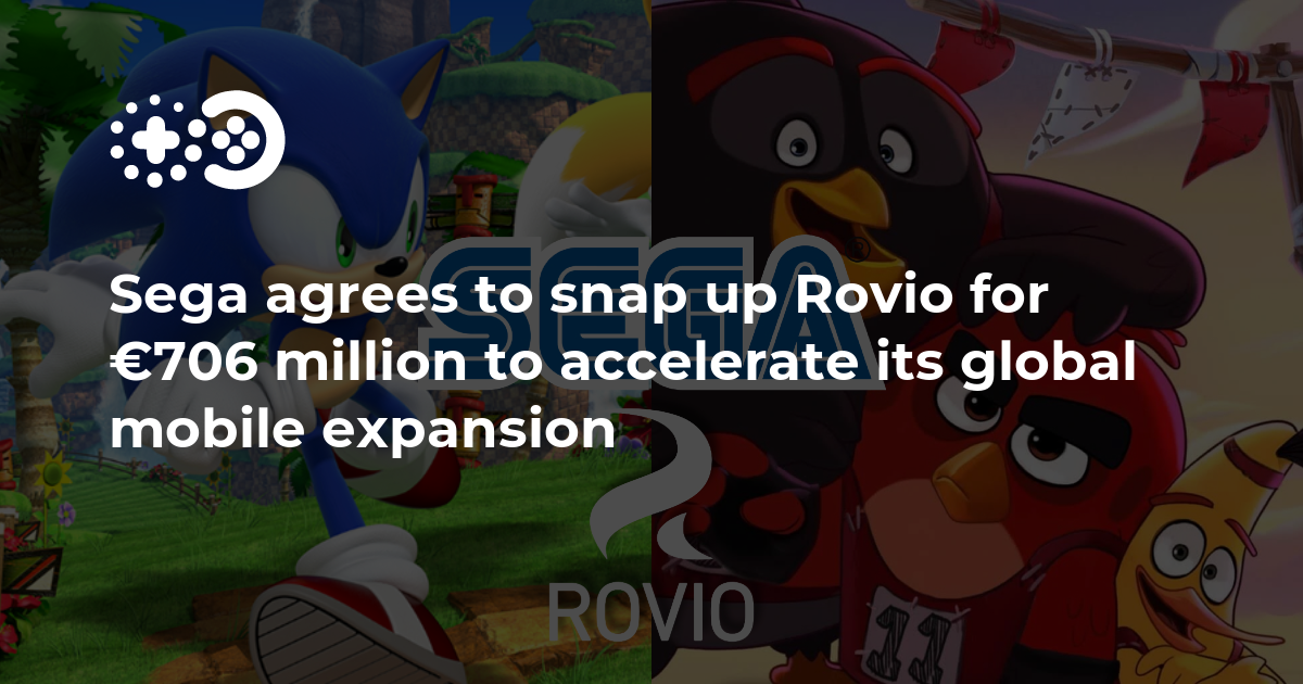 Sega to Acquire 'Angry Birds' Developer Rovio for $1 Billion 