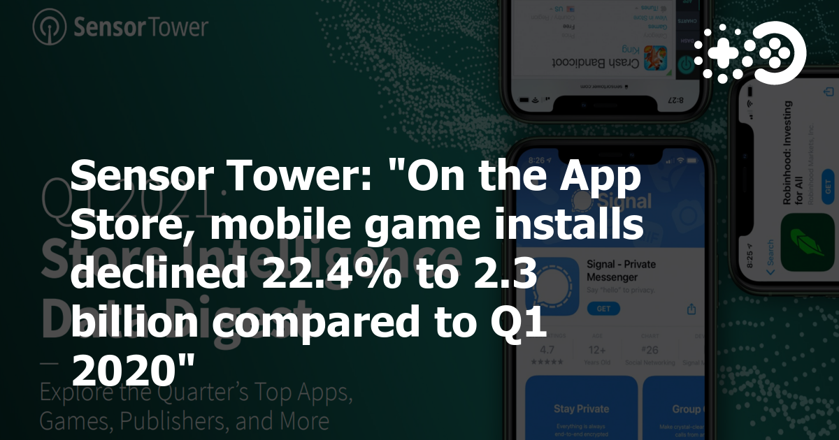 Sensor Tower: Mobile Games earned $41.2 in H1 2022