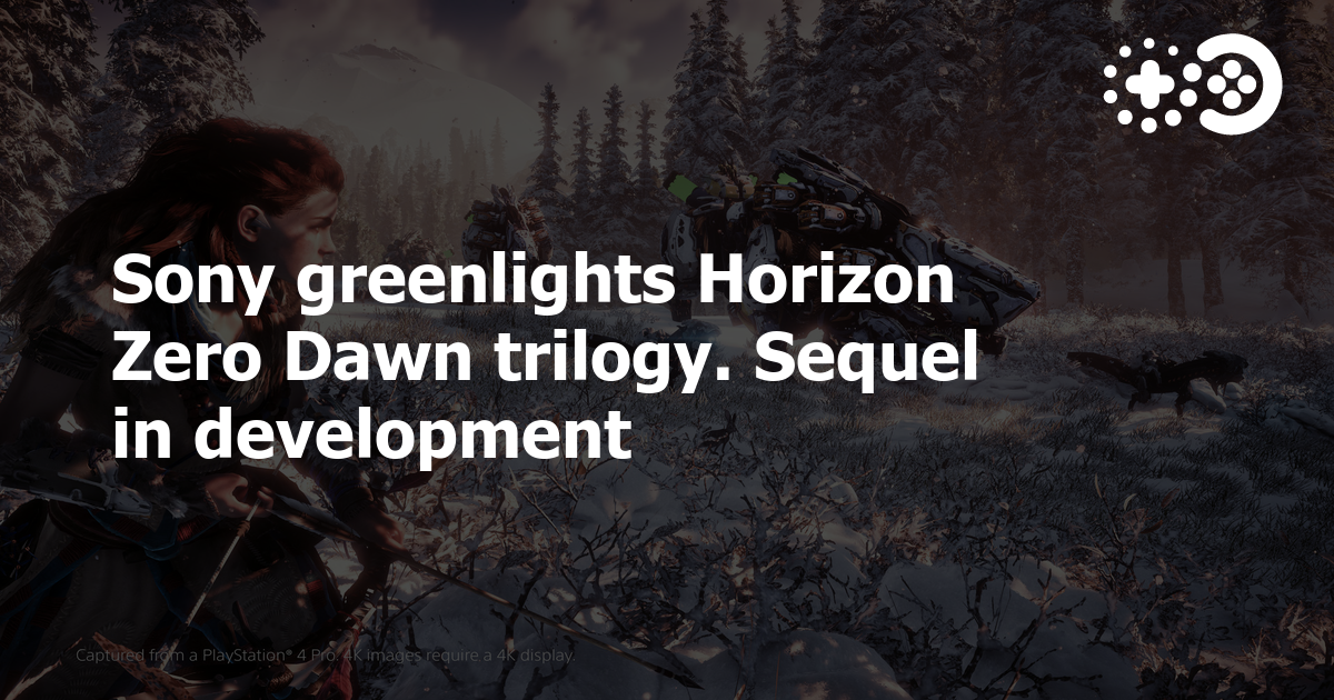 Guerrilla is planning a Horizon Zero Dawn trilogy