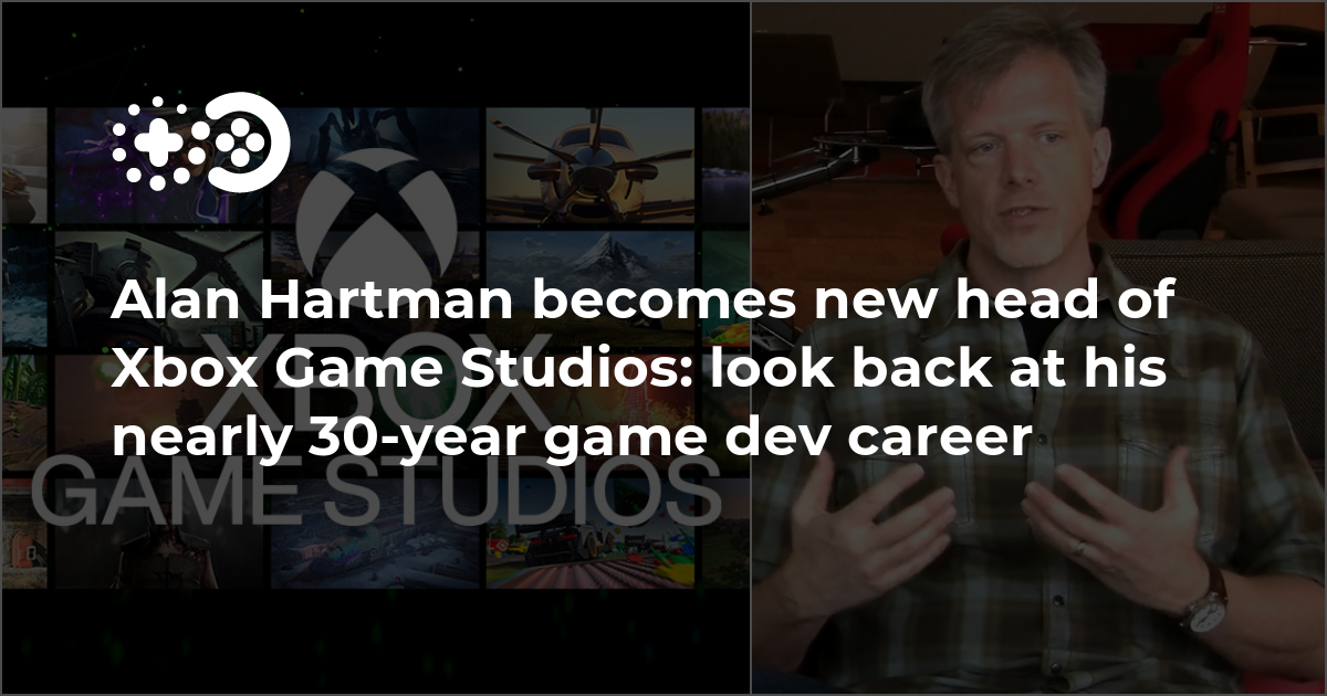Alan Hartman becomes new head of Xbox Game Studios: look back at his nearly  30-year game dev career