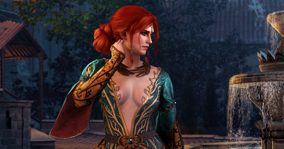 Triss Merigold's breasts in The Witcher 3 had to be fixed, and other game dev sins