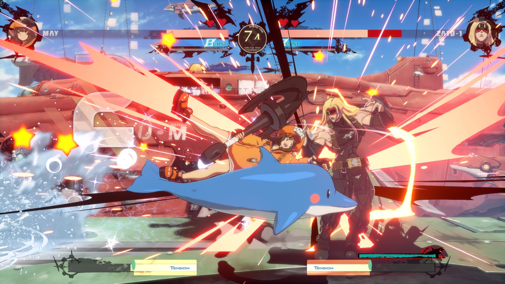 Guilty Gear Strive takes over Steam chart, debuting both in 1st and