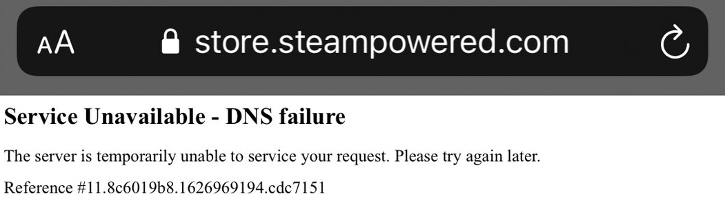 Steam went down right after No More Robots uploaded its new game