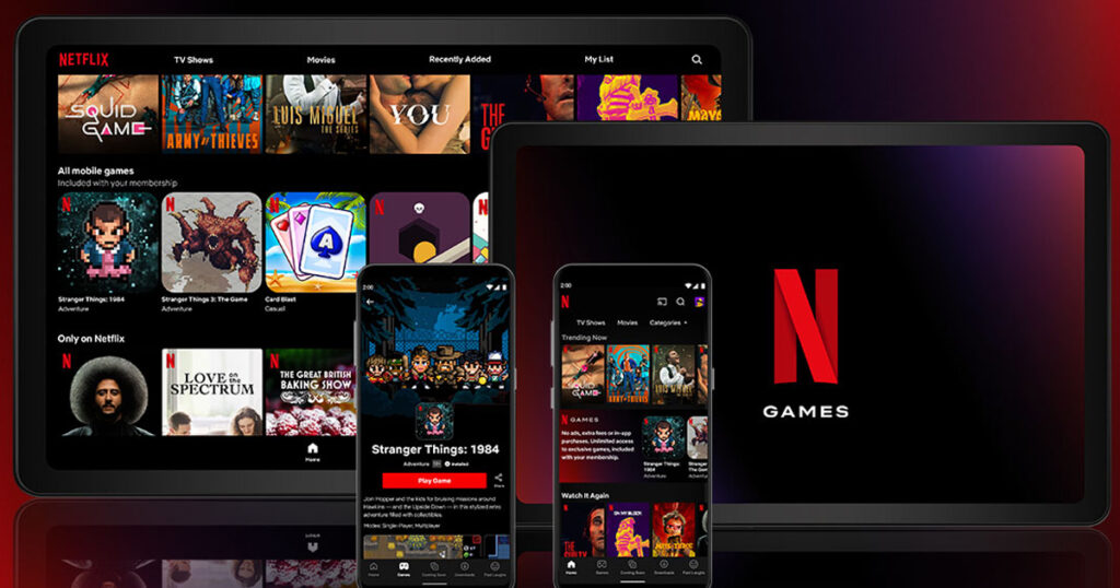 Netflix Games officially launching today, with five titles available