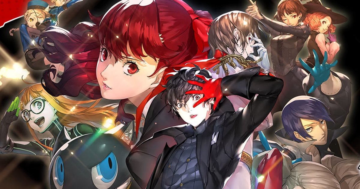 Sweat à Capuche Persona 5 Royal - Tous Les Personnages, Produit Officiel ATLUS