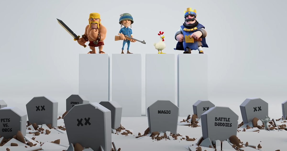All games killed by Supercell — from Zombies Online to Clash Mini