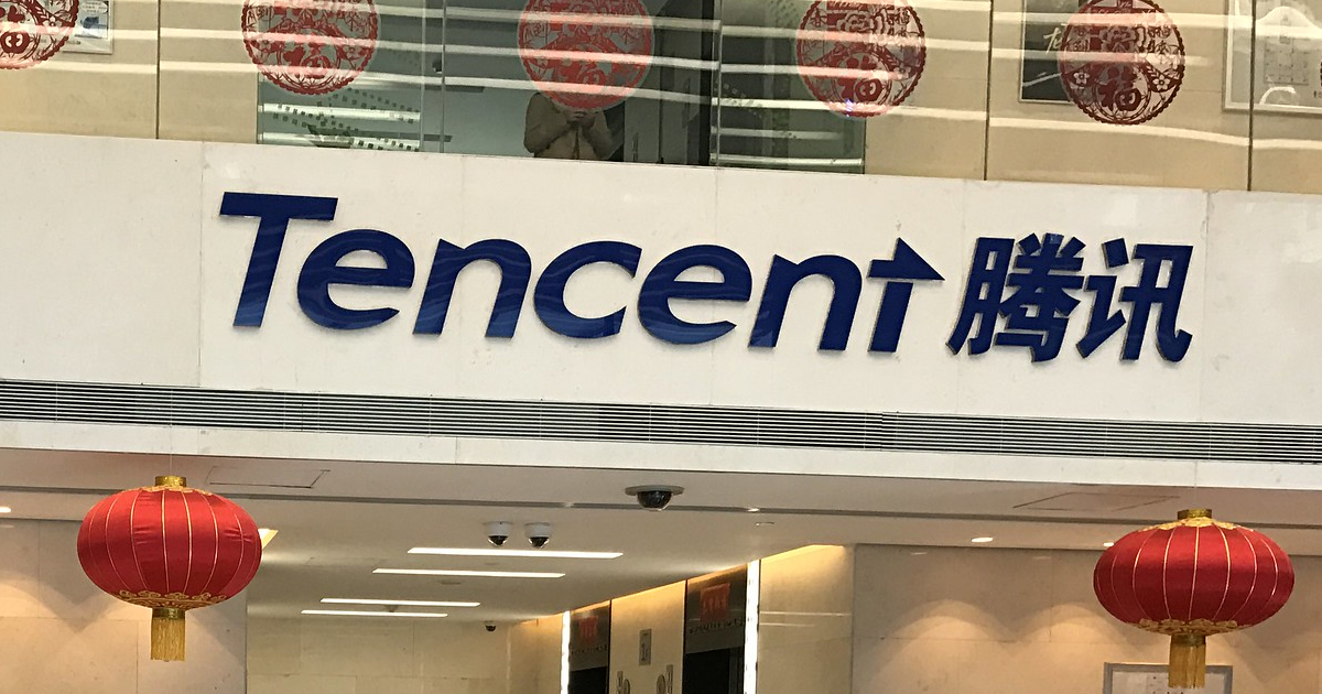 Tencent shares hit a 5-year low