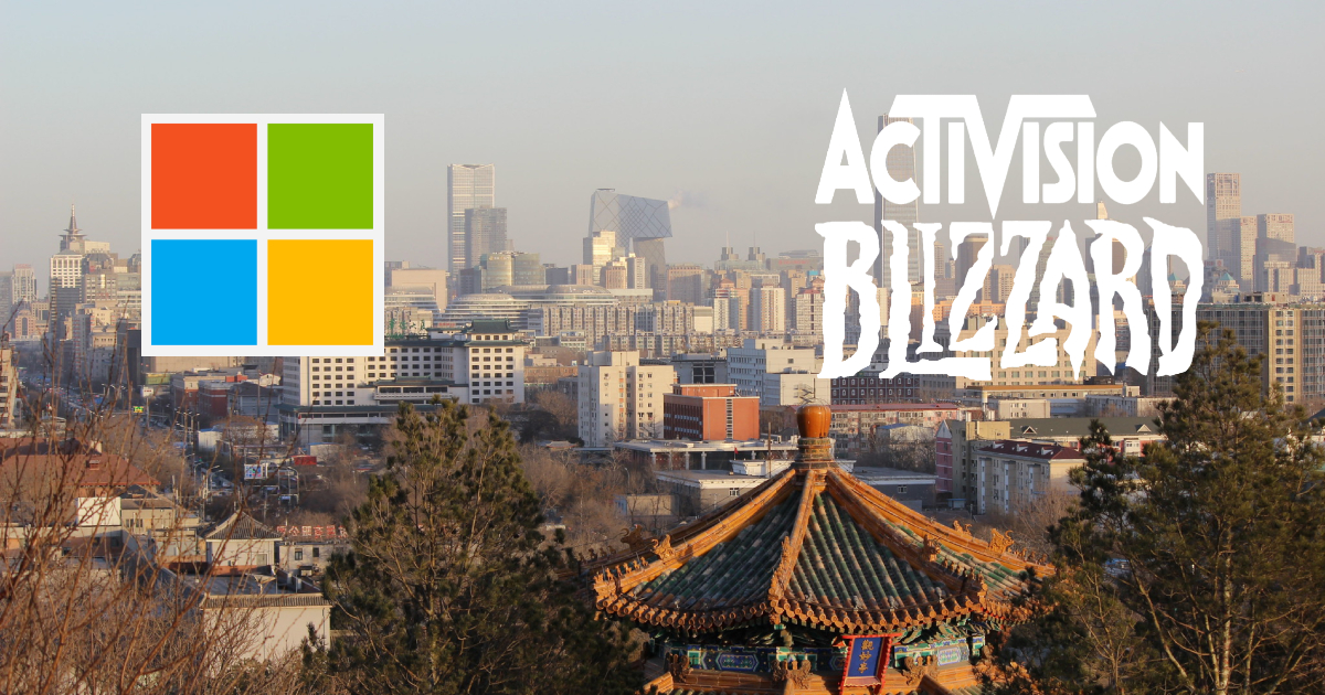 China won't review Microsoft’s acquisition of Activision Blizzard under a simplified procedure