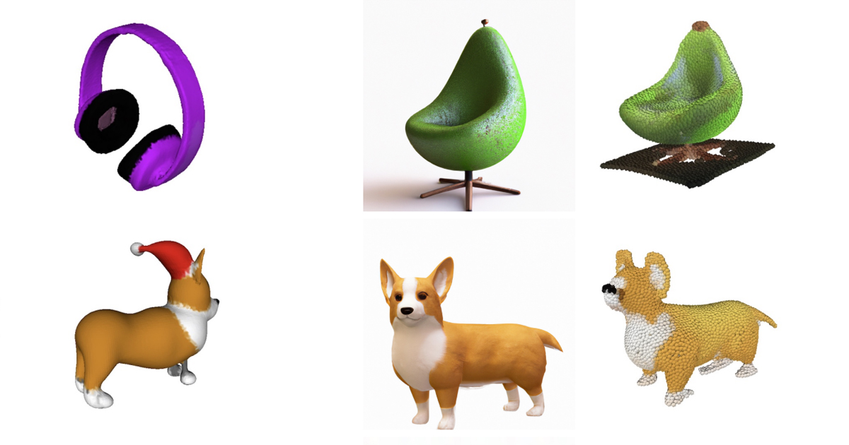 OpenAI releases Point-E for generating 3D point clouds