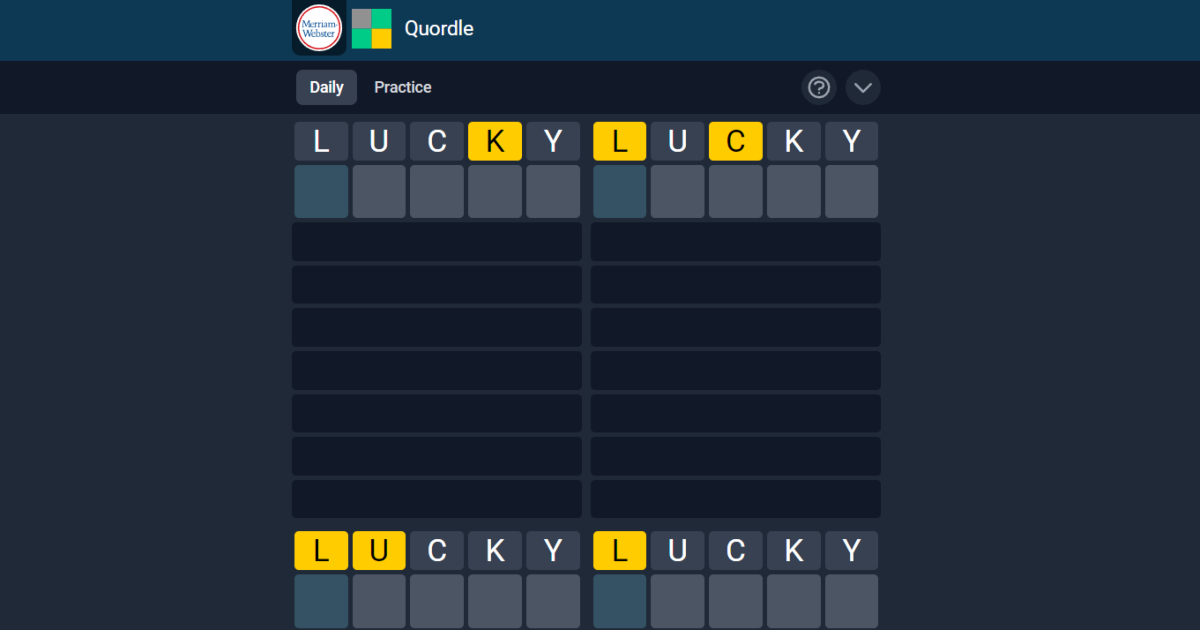 Merriam-Webster acquires Wordle-like game Quordle