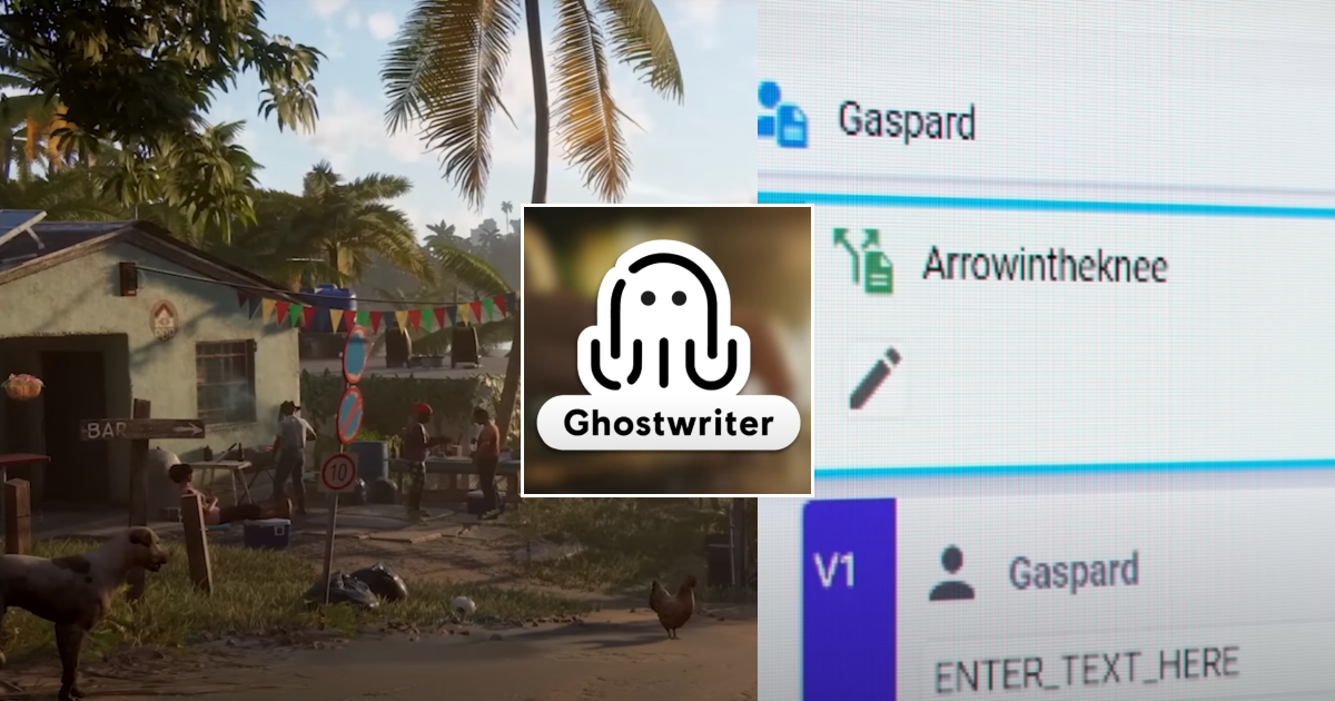 Ubisoft's Ghostwriter is an AI tool that helps writers create lines for NPCs