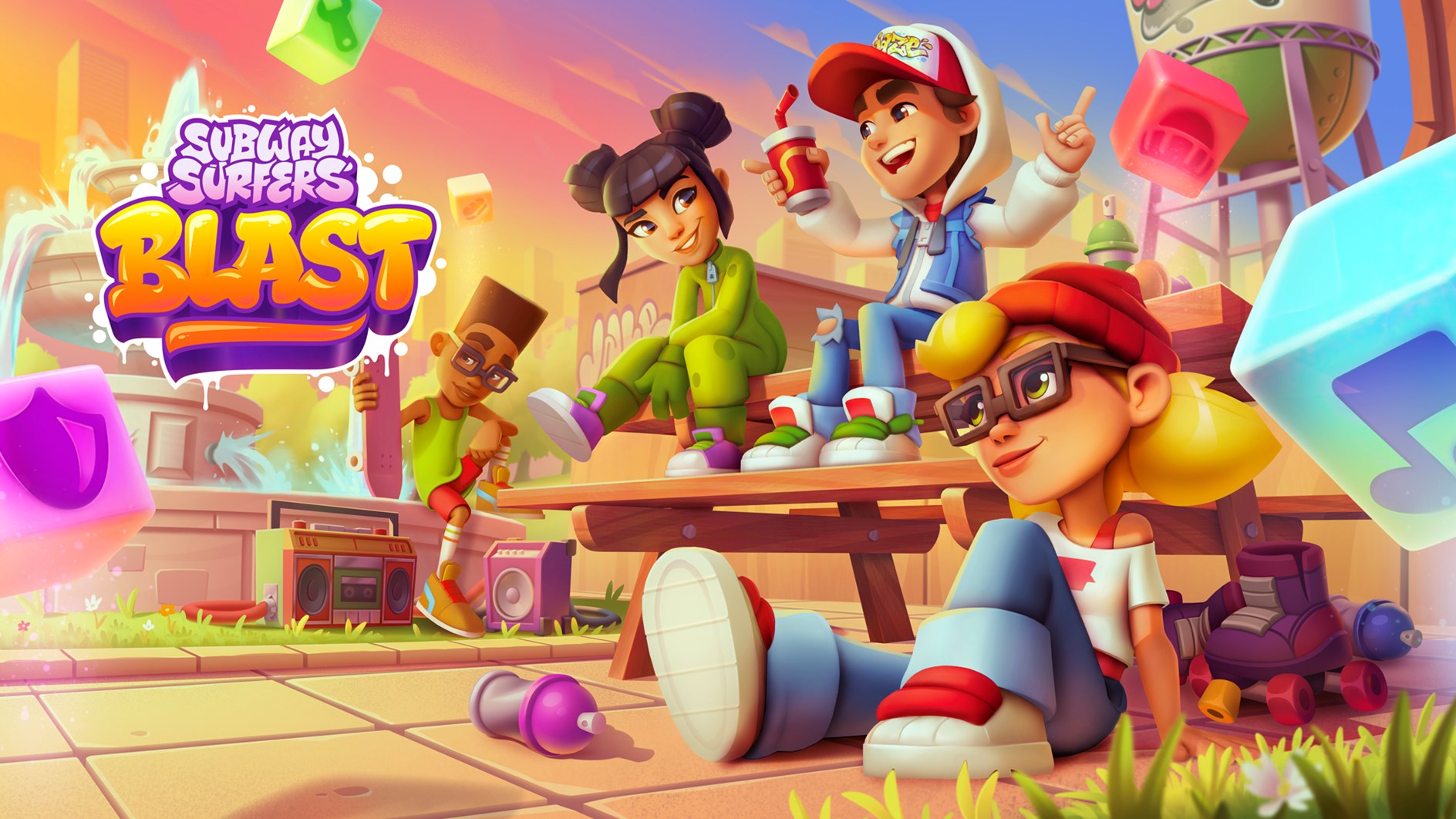 Subway Surfers official promotional image - MobyGames