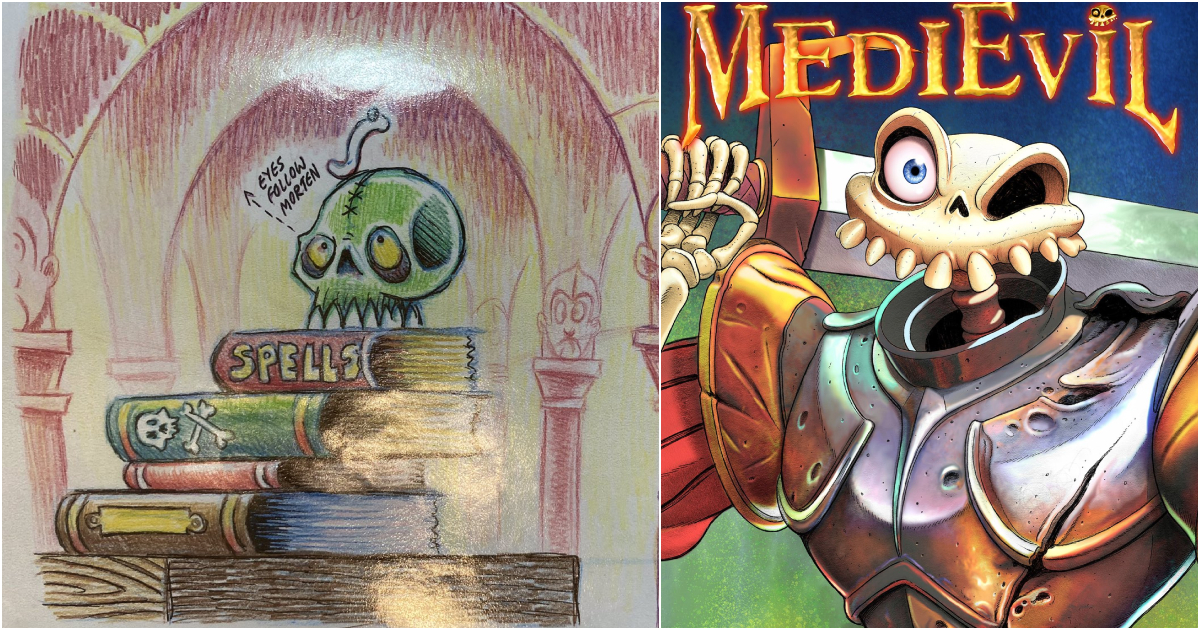 MediEvil art and game design archive is up for sale by the game's co-creator Jason Wilson