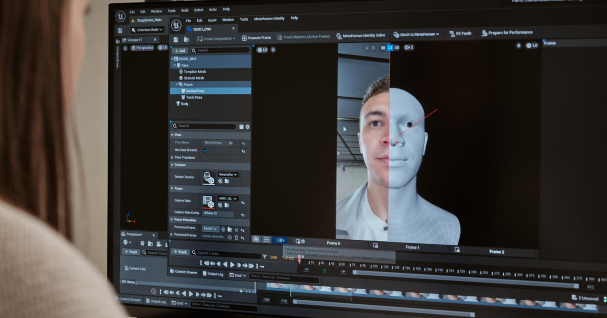 What is MetaHuman Animator – a new animation tool from Epic Games