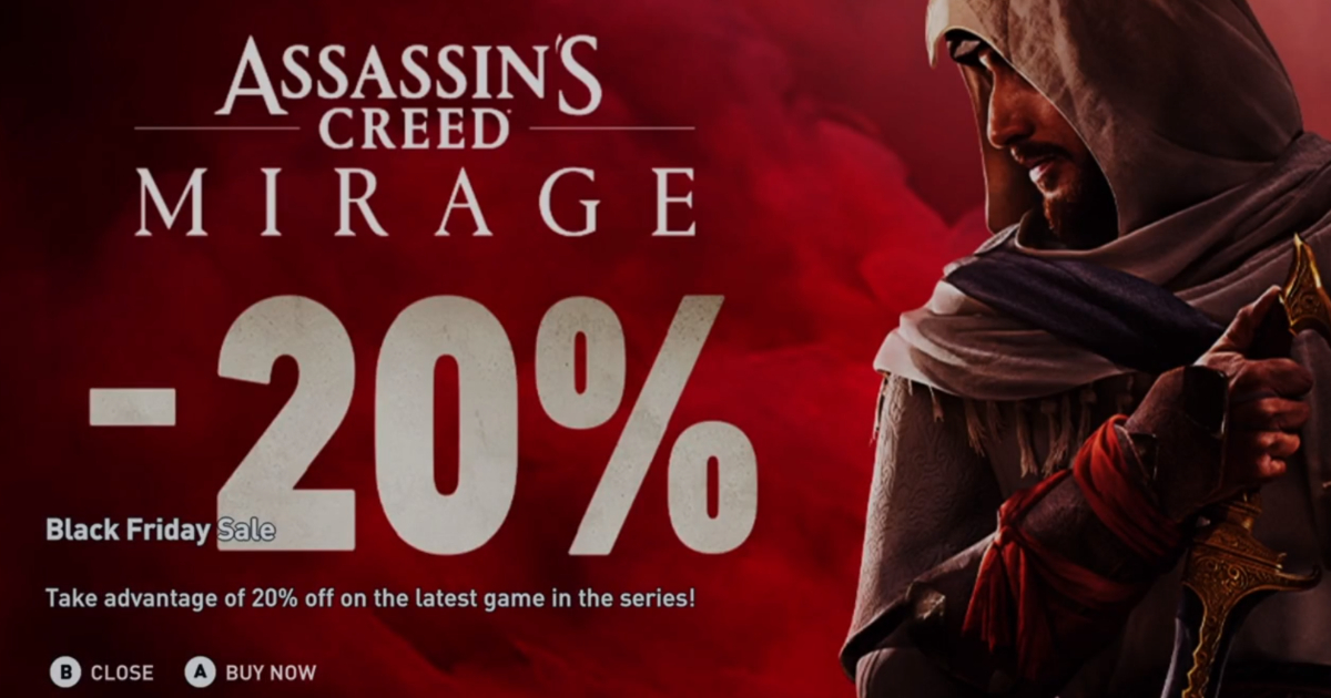 Players complain about new in-game ads in Assassin's Creed, as banners now appear during gameplay