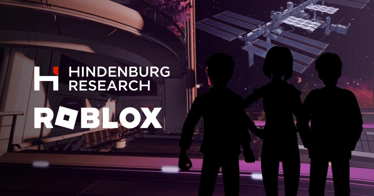 Hindenburg Research drops bomb on Roblox, accusing platform of inflated DAU, "zombie" engagement, and more