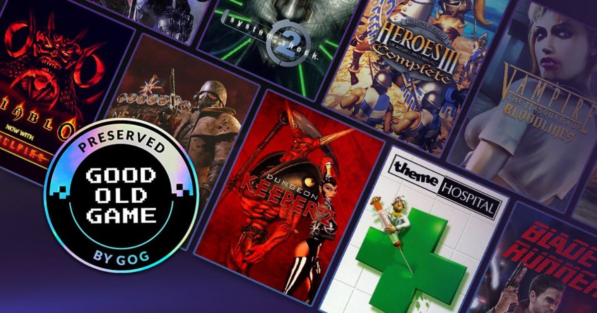 GOG launches Preservation Program to restore and maintain classic games using its own resources